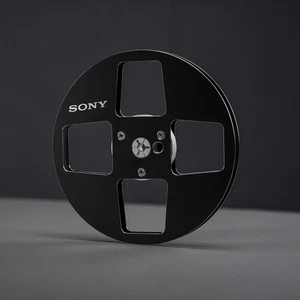 1x Bobina nastro SONY 7" universale nero bordo 1/4" lucido per registratori a nastro SONY - Foto 1 di 5