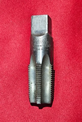 Vintage Greenfield 3/4-14 NPT Pipe Tap, 5 Flute, USA Made - Image 1 of 3