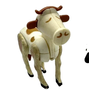 Vintage Fisher Price Little People braune Kuh Spielzeug Figur - Bild 1 von 5