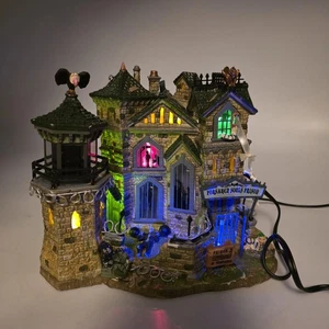 Lemax Spooky Town Forsaken Souls Prisión Edificio Iluminado 2007 Torre No Se enciende - Imagen 1 de 24