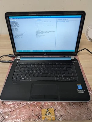 HP Pavilion TouchSmart Ultrabook 14-n013sa - i5-4200U - 4GB Ram - No Storage - Image 1 of 4