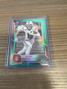 2025 Bowman Chrome U Luke Wysong Aqua /325 1st Bowman Arizona - Picture 1 of 2