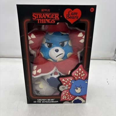 Netflix Care Bears x Stranger Things Grumpy Bear as DEMOGORGON 12" PLUSH