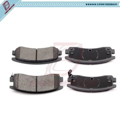 Pastillas de freno traseras de cerámica para Buick Rendezvous Chevrolet Oldsmobile Pontiac Aztek Foto 1 de 4