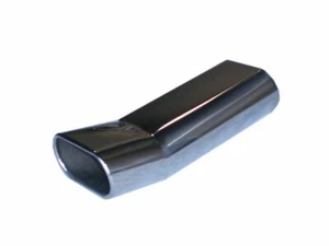 Tubo de escape de acero inoxidable 135x75 mm Ø diseño DTM variante rebordeada ángulo soldado - Imagen 1 de 1