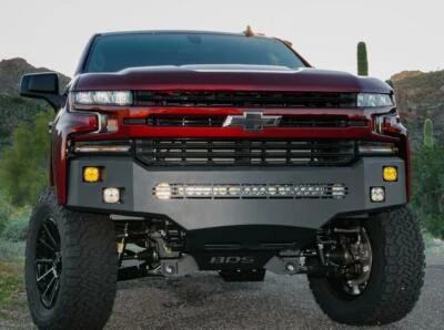 FT BUMPER FOR SILVERADO 1500 19-22 ALUMINUM PLATE NO RUST 65% LIGHTER THAN STEEL - Imagem 1 de 4