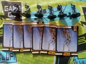 Star Wars Miniatures REVENGE OF THE SITH 6 Iktotchi Tech Specialists 47/60 - Picture 1 of 1