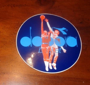 1980s DIADORA Basketball Sticker - Picture 1 of 1