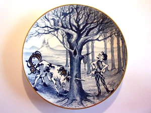 MEISSEN-MEIßEN Porzellan SAMMLER-TELLER-MÄRCHENSERIE-DAS TAPFERE SCHNEIDERLEIN - Bild 1 von 7