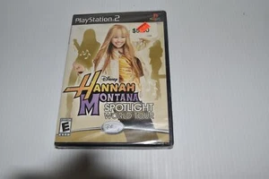 HANNAH MONTANA SPOTLIGHT WORLD TOUR PLAYSTATION 2 GAME- NEW SEALED  (SIS65) - Picture 1 of 2