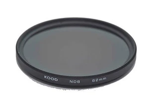 Filtro Kood ND8 (3 paradas) marco delgado vidrio pulido 62 mm - Imagen 1 de 2