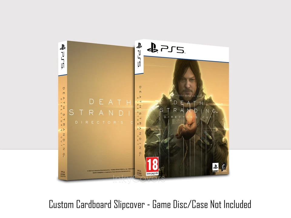 Death Strading PS5 Personalizado Cartón Funda Deslizante Estuche o Protector Steelbook