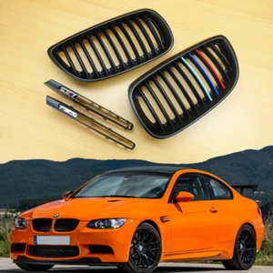 Combo de parrilla + guardabarros parrilla lateral negro mate BMW P E92 M3 E93 M3 E90 M3 - Imagen 1 de 6