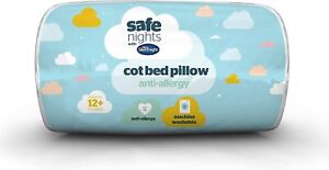 Silentnight Safe Nights Cot Bed Pillow - Anti Allergy Nursery Pillow For Sleepin
