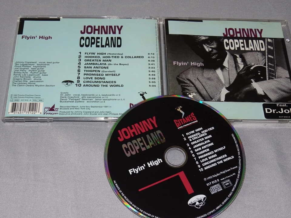 JOHNNY COPELAND - FLYIN HIGH / ALBUM-CD 1992 (MINT-) - Bild 1 von 1