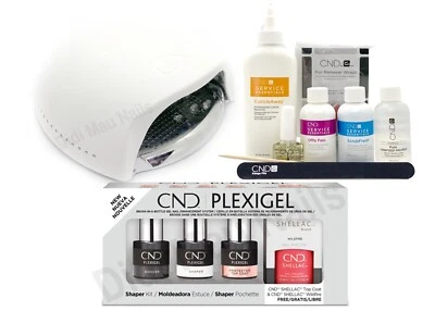 CND PLEXIGEL SHAPERKIT 带紫外线灯和完整入门套件 — 第 1/2 张图片