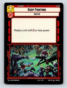 Aggression Keep Fighting Tactic Event Card Boosting Power Resilience 2C - Bild 1 von 10