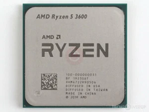 CPU AMD Ryzen 5 3600 3,6 GHz 6 núcleos hasta 4,2 GHz AM4 R5 3600 100-100000031 nueva - Imagen 1 de 2
