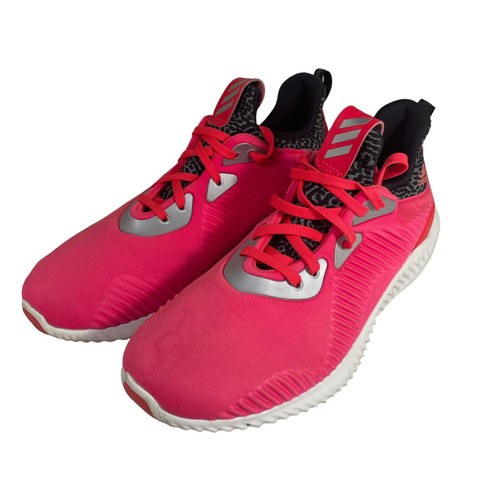 Sneakers basse Adidas Alphabounce da uomo rosa taglia 7 scarpe da ginnastica stringate
