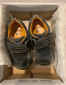clarks boys first shoes. Uk baby 5 1/2 - Picture 1 of 6