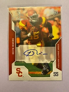 A27,433 - 2008 Upper Deck Draft Edition Autographs #59 Keith Rivers - Picture 1 of 1