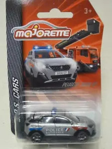MAJORETTE S.O.S CARS PEUGEOT 3008 GT POLICE NATIONALE - Imagen 1 de 4