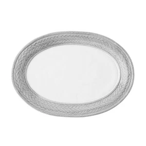 Juliska Le Panier Grey Mist 17" platter - Picture 1 of 2