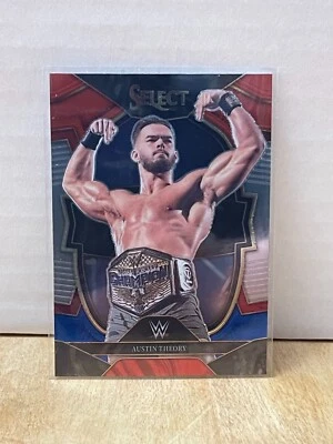 2023 Panini Select WWE Red and Blue #56 Austin Theory wrestling card - Image 1 of 2