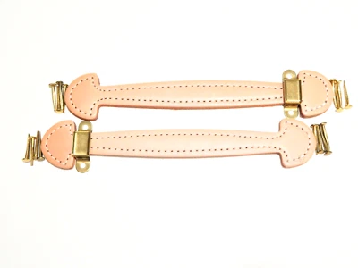 Kit de manija de cuero para maletero armario de pies de equipaje vaporizador Foto 1 de 4