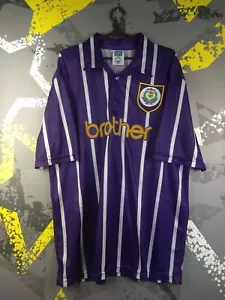 Manchester City Away football shirt 1992 - 1994 Score Draw Men Size 2XL ig93 - Picture 1 of 13
