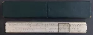 AG Thornton No 121 Vintage Slide Rule with case Made in England - Picture 1 of 4