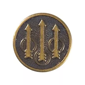 Beretta® - Dreizack Logo Medaillon Griff Einsatz/rund - Original - Bild 1 von 5