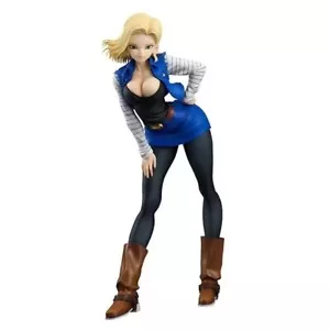 Dragon Ball Gals Androide 18 / C18 sexy Figure abito classico New - Foto 1 di 6