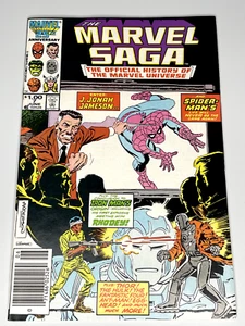 The Marvel Saga #7 Newsstand Official History of the Marvel Universe 1986 - Picture 1 of 2