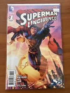 DC Comics The New 52: Superman Unchained #1 75 Years Anniversary Brett Booth - Picture 1 of 1