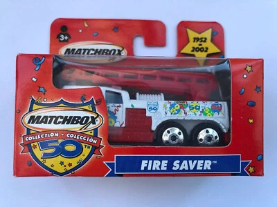 MATCHBOX Fire Truck 1952-2002, 50th Anniversary Collection New Fast Free P&P - Image 1 of 4