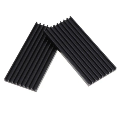 2 pcs Hochleistungs Kühlkörper Cooling Fin, Selbstklebend, Geeignet für M.2 - Bild 1 von 4