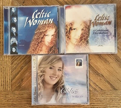 Celtic Woman CD Collection: Celtic Woman, Chloe And A Christmas Celebration. Foto 1 de 4