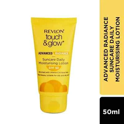 Revlon Glow Advanced Radiance Sun Care Daily Moisturizing Lotion SPF 50 (50 ml) - Image 1 of 4