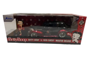 BETTY  BOOP  &  1939  CHEVY  MASTER  DE  LUXE / Jada 1:24 - Imagen 1 de 3