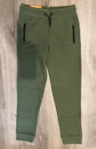 Members Mark Boys My Favorite Jogger Sweatpants, Olive Size 10 - Picture 1 of 8