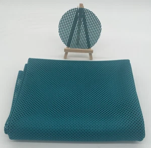 1 Metre Teal Polyester Mesh Craft Material 155cm Wide - *SEE DESCRIPTION* - Picture 1 of 9
