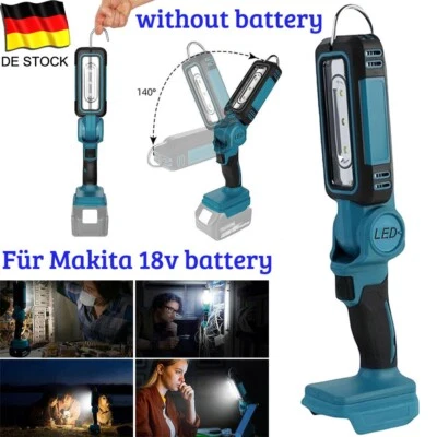Für Makita LXT BL18 18V Akku Kabellose LED Arbeitsleuchte Handtaschenlampe - Bild 1 von 4