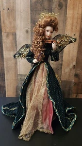 Franklin Mint Heirloom the Rejoicing Angel PORCELAIN Doll 20" 1993 7th Issue - Picture 1 of 11