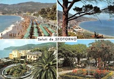 Cartolina Spotorno vedute 1966