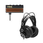 Vox amPlug 3 Headphone Amplifier AC30 with Studio Monitor Headphones