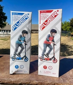 Y-Volution Y Flyer Step & Go Scooter (BLUE Only) Brand NEW - Picture 1 of 3