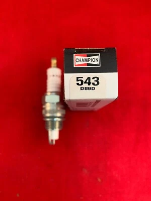 D89D #543 543 Spark Plug Copper Plus Champion Spark Plug D89D #543 543 - Image 1 of 4