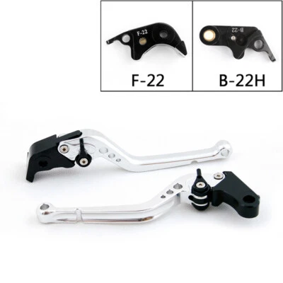 Long Brake & Clutch Lever For BMW S1000RR 15-2018 S1000R 15-2018 (F-22/B-22H) — 第 1/2 张图片