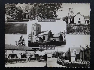 Somerset Bridgwater COSSINGTON 5 Image Multiview c1960s RP Postcard by Frith - Picture 1 of 6